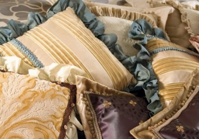 Декоративные подушки различных форм из ткани Erre Erre (122)