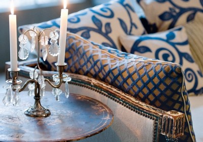 Декоративные подушки из ткани Soleil Bleu (173)