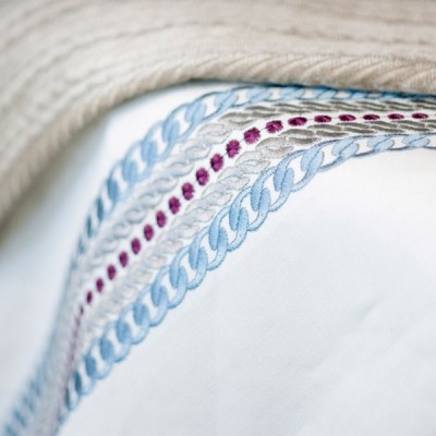 Текстильные акценты из ткани Soleil Bleu (167)